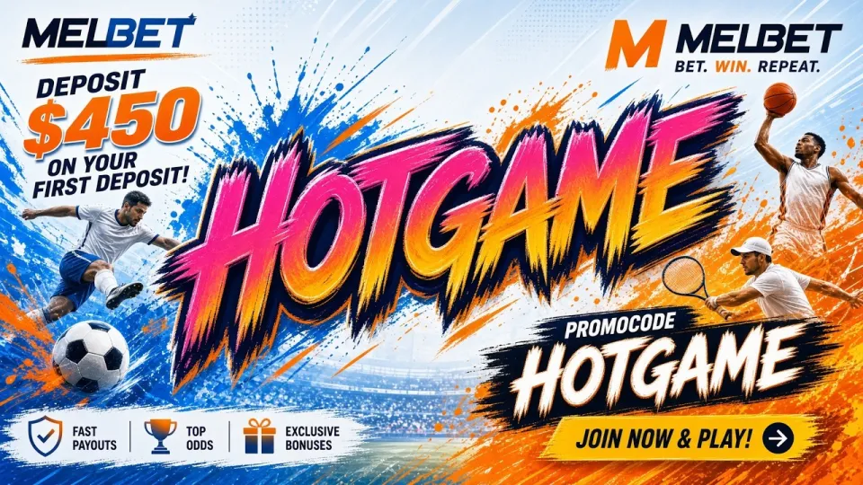 Melbet registration guide with promo code HOTGAME